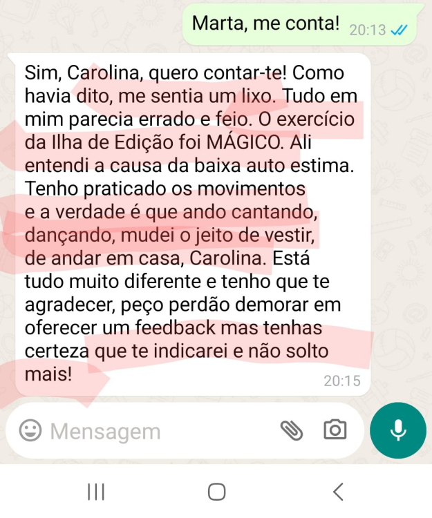 Depoimento WhatsApp 11